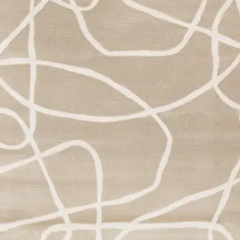 8' X 11' Cream Area Rug