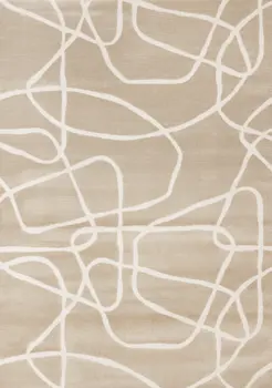 8' X 11' Cream Area Rug