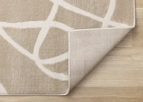 8' X 11' Cream Area Rug