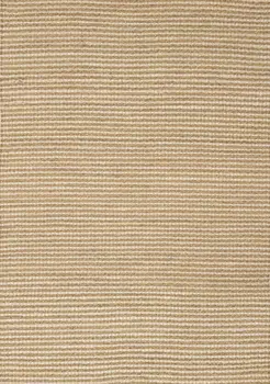8' X 11' Beige Hand Woven Area Rug