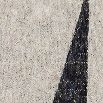 8' X 11' Gray And Brown Geometric Area Rug