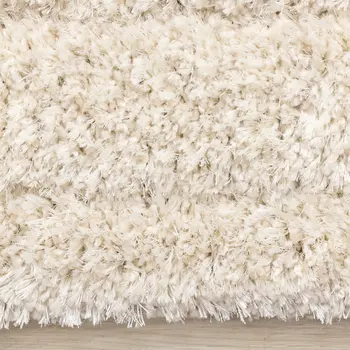 5' X 8' Cream And Beige Geometric Area Rug