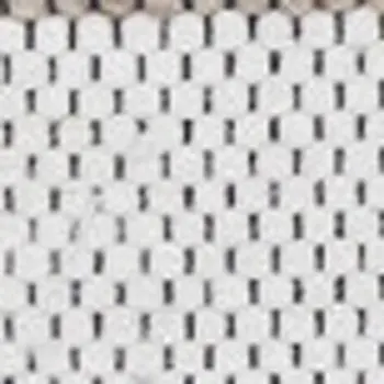 8' X 11' Cream And Gray Geometric Hand Woven Area Rug
