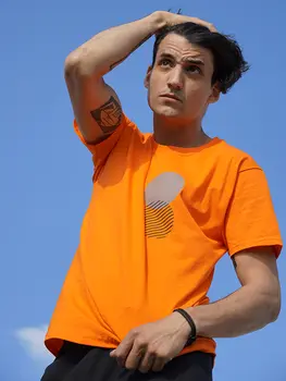 Koko T-shirt - Orange reflective