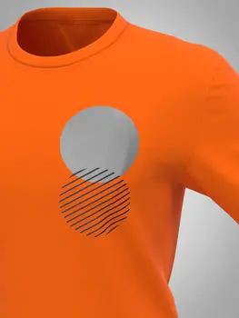 Koko T-shirt - Orange reflective