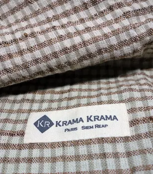 Krama en soie Cuivre