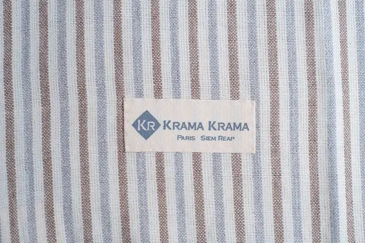 Krama traditionnel bleu Horizon