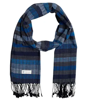Krama Bleu multicolore Pon