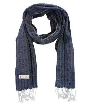 Plain black krama