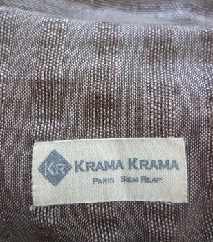 Krama marron uni