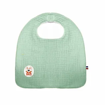 Bavoir en Coton Bio Vert