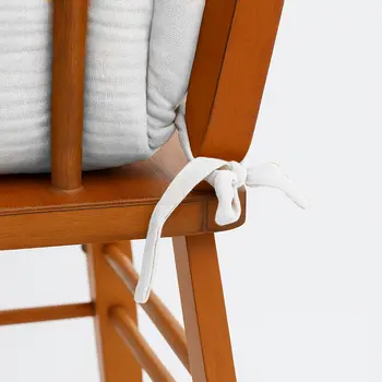 Coussin de Chaise Haute en Coton Bio Blanc