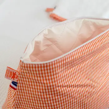 Trousse de Toilette en Coton Bio Vichy