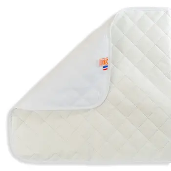 Tapis à Langer en Coton Bio Blanc