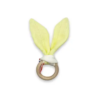 Anneau de Dentition en Coton Bio Or