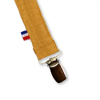 Attache Tétine en Coton Bio Honey