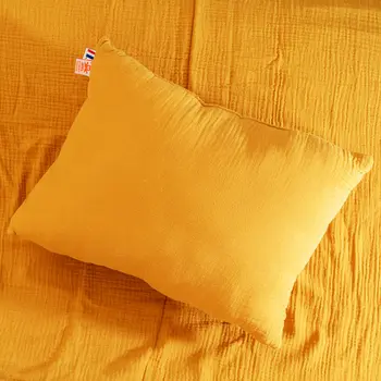 Coussin Rectangle en Coton Bio Honey