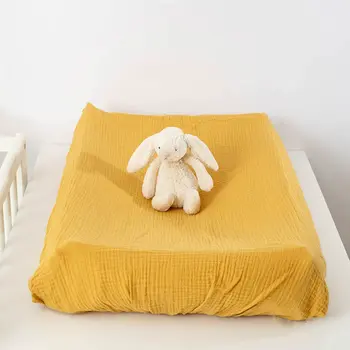 Housse de Matelas à Langer en Coton Bio Honey
