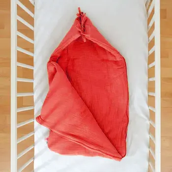 Nid d'Ange en Coton Bio Fraise