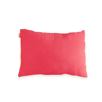 Coussin Rectangle en Coton Bio Fraise