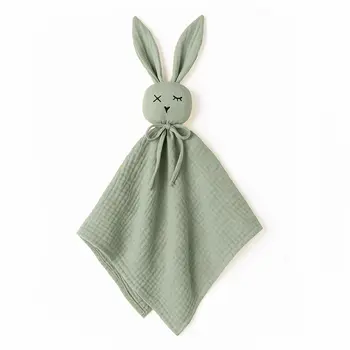 Doudou Lange en Coton Bio Vert