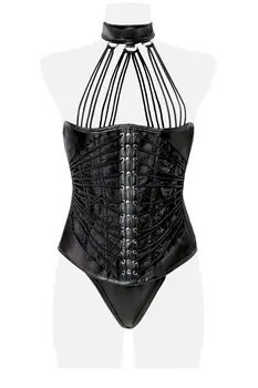 Unterbrust-Corsage mit Slip 14493 - 3XL