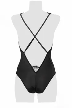 schwarzer Spitzen Body 15305 - XL