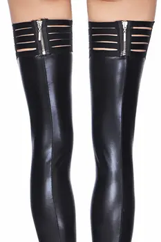 schwarze Strümpfe Andes L/XL von 7-Heaven