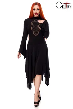 Kleid mit Spitzeneinsatz 90520 - 4XL