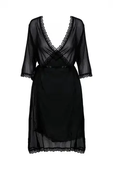 schwarzer Kimono AA0521295 - 5XL/6XL