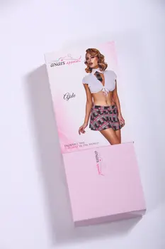 3-teiliges Schulmädchen Kostüm Ajsle - 3XL