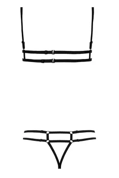 schwarzes Set Echo - XL
