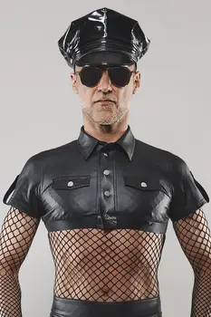 Brust T-Shirt BOAlexander001 schwarz - 2XL