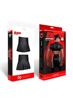 halblanger Rock BOJavier001 schwarz - 2XL