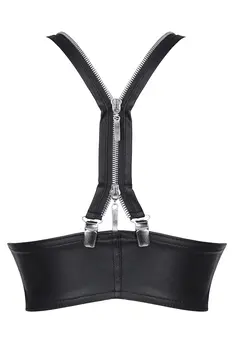 schwarzes Damen-Top BRZita001 - XXL