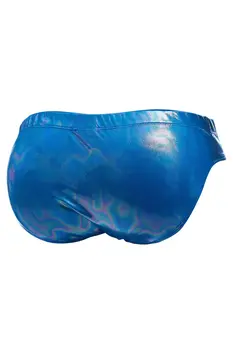 blauer Badeslip EMER4LD - XL