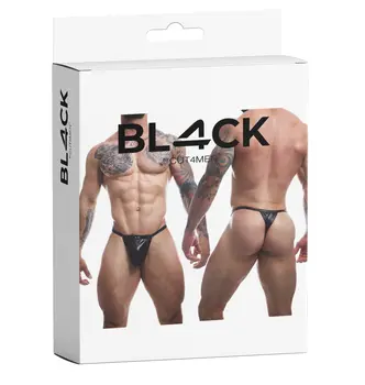 schwarzer Wetlook Boost String BL4CK06 - XL