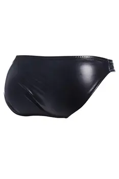 schwarzer Wetlook Slip BL4CK04 - XL