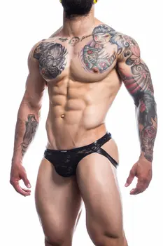 schwarzer Jockstrap Capri L4CE04 - XL