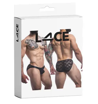 schwarzer Bikini Bulge Slip L4CE01 - XL