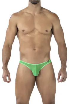 grüner Low Rise Bulge Brief Netz C4MSPXBUL01 GLOW - XL