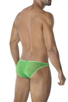 grüner Low Rise Bulge Brief Netz C4MSPXBUL01 GLOW - XL