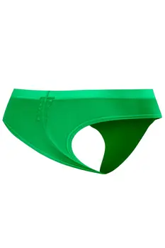 green Mesh Hybrid Cheeky Brief C4MSPX22 GLOW - XL