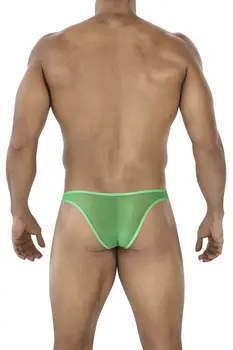 grüner Capri Thong Netz C4MSPX07 GLOW - XL