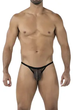 schwarzer Netz String RAV123 - XL