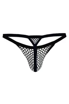 schwarzer Netz String RAV123 - XL