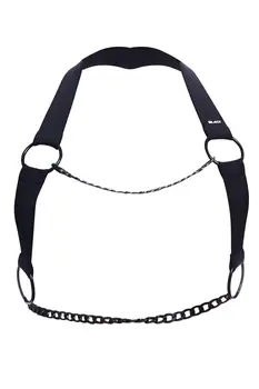 schwarzer Brust-Harness 03 - L/XL