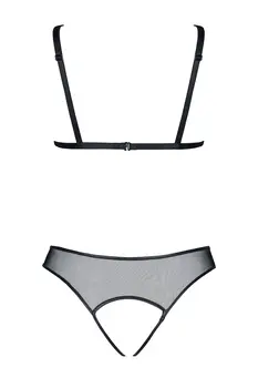 schwarzes Set Pola - XXL