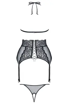 schwarzes Set Vanda - XXL