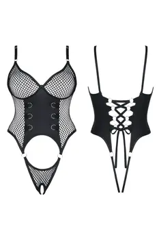 schwarzer ouvert  Body DDReja001 - XL
